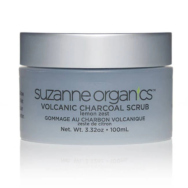 SUZANNE Organics Volcanic Charcoal Scrub